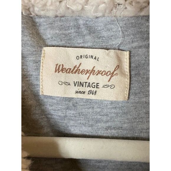 Weatherproof Vintage Women's Frosty Tipped Sherpa Pullover Wine Size XL Soft - Picture 5 of 10